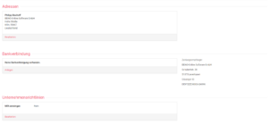 SEPA-Mandat in Kontoeinstellungen in somedo hinterlegen
