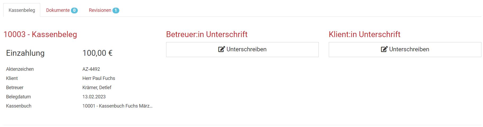 BEWO-Online_Kassenbeleg_unterschreiben