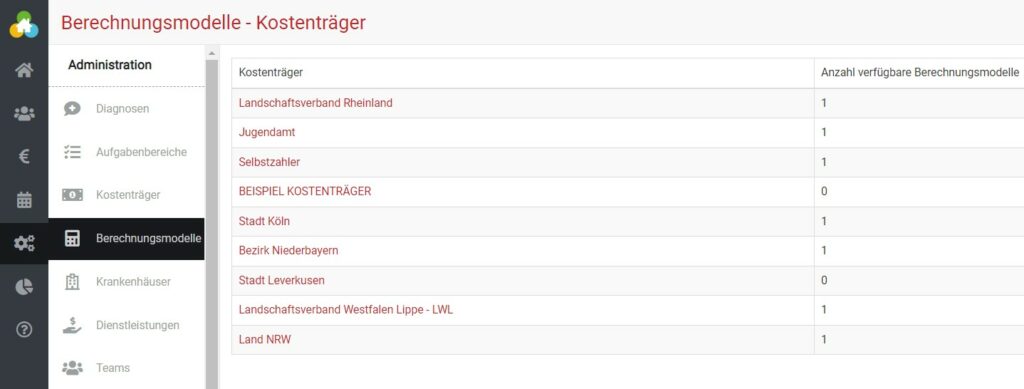 Berechnungsmodell anlegen in BEWO-Online
