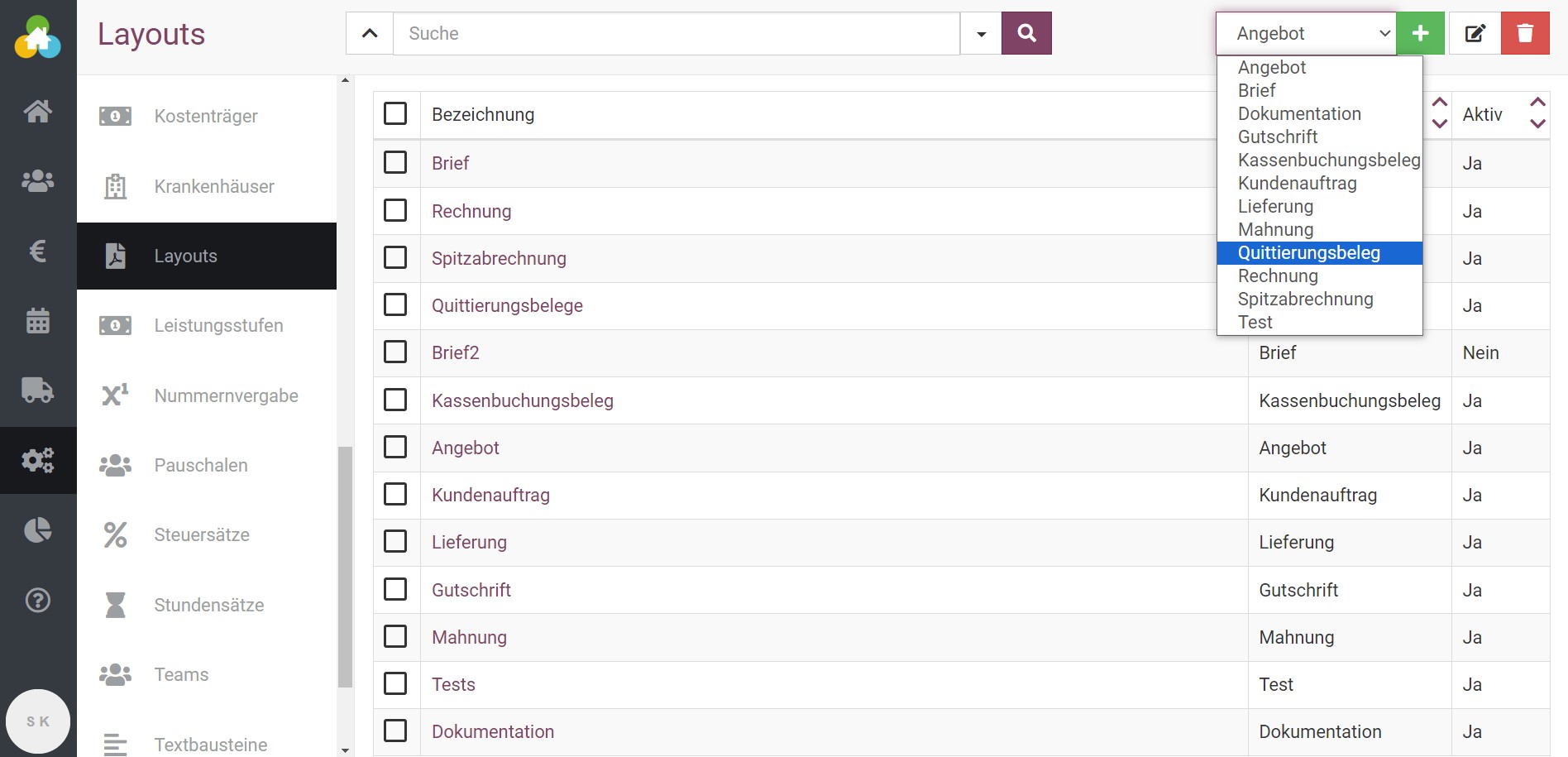 BEWO-Online_Layouts_Quittierungsbelege_erstellen